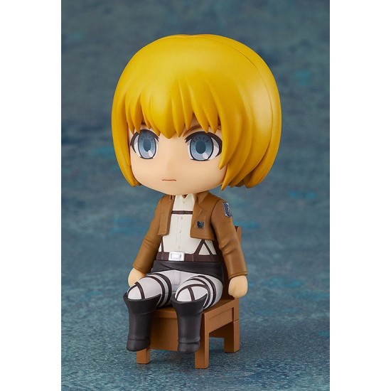 Good Smile Company Attack on Titan Nendoroid Swacchao Figure 10cm - Armin Arlert - Plastmasas figūriņa