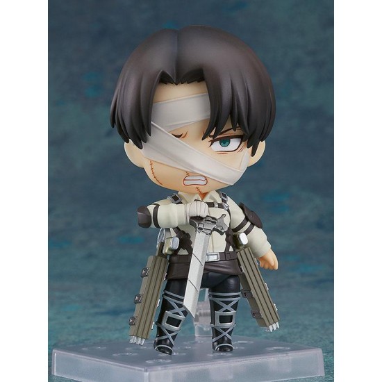 Good Smile Company Attack on Titan Nendoroid Action Figure 10cm - Levi Ackermani - Plastmasas figūriņa