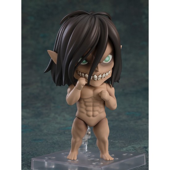 Good Smile Company Attack on Titan Nendoroid Action Figure 10cm - Eren Yeager: Attack Titan - Plastmasas figūriņa