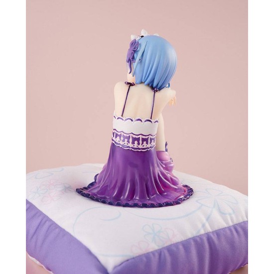 Kadokawa Re:Zero Starting Life in Another World 1/7 Ver. Purple Lingerie Figure 17cm - Rem Birthday - Plastmasas figūriņa