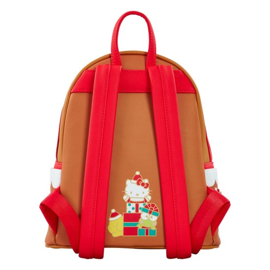 Loungefly Hello Kitty Mini Gingerbread House heo Exclusive Backpack 20cm - Mugursoma