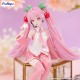 Furyu Hatsune Miku Noodle Stopper Figure 15cm - Sakura Miku 2024 - Plastmasas figūriņa