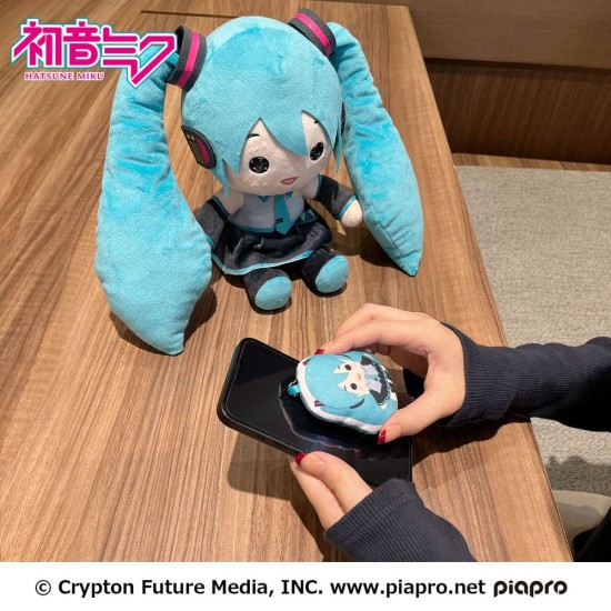 Sega Hatsune Miku Plush Toy 22cm - Plīša rotaļlieta