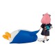 Banpresto Spy x Family Break Time Figure 12cm - Anya Forger & Penguin - Plastmasas figūriņa