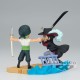 Banpresto One Piece Log Stories Figure 7cm - Roronoa Zoro vs Dracule Mihawk - Plastmasas figūriņa