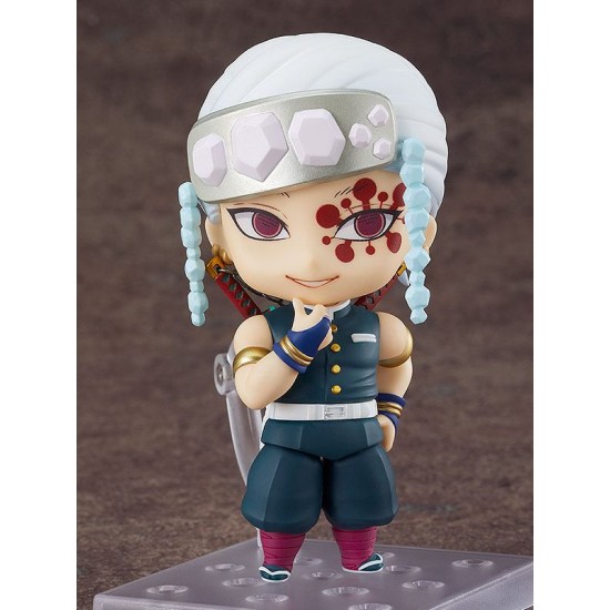 Good Smile Company Demon Slayer Nendoroid Figure 10cm - Tengen Uzui - Plastmasas figūriņa