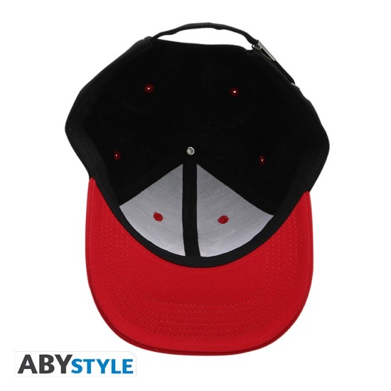 ABYstyle Hunter x Hunter Cap - Black & Red - Kokvilnas cepure ar nagu