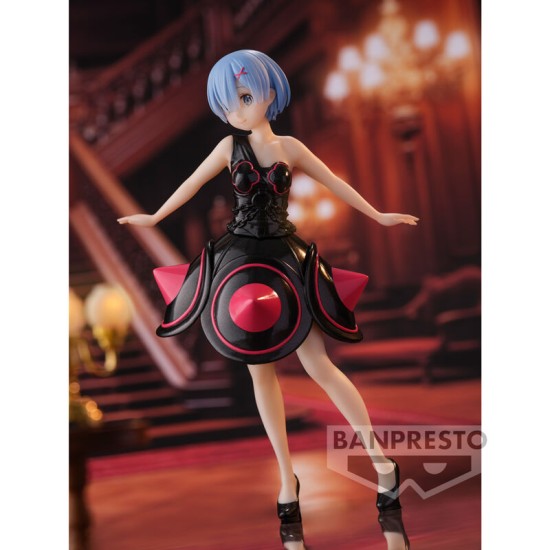 Banpresto Re:Zero Starting Life in Another World Figure 20cm - Rem Morning Star Dreess - Plastmasas figūriņa