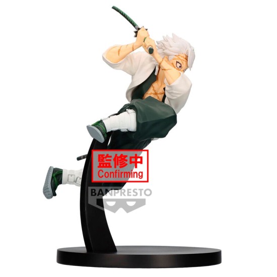 Banpresto Demon Slayer Kimetsu no Yaiba Vibration Star Figure 14cm - Sanemi Shinazugawa - Plastmasas figūriņa