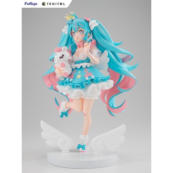 Furyu Hatsune Miku Tenitol Figure 21cm - Yumekawa Princess - Plastmasas figūriņa