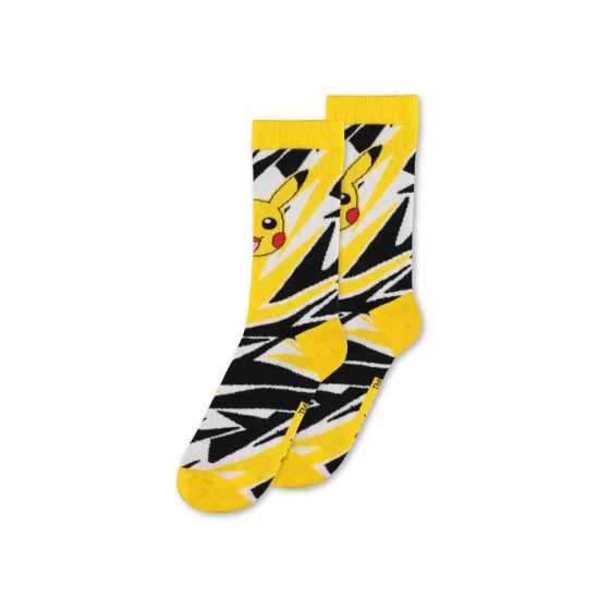 Difuzed Pokemon Crew Socks (3 Pack) Size 39-42 - Zeķes 3 pāri