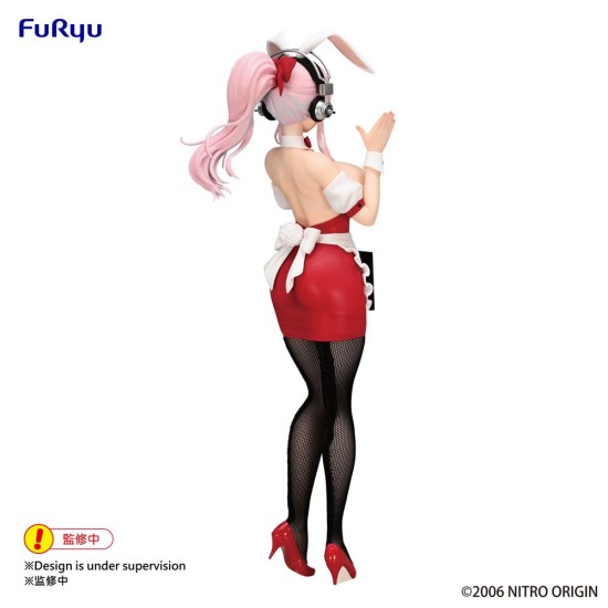 Furyu Super Sonico BiCute Bunnies Ver. Waitress Figure 28cm - Super Sonico - Пластмассовая фигурка