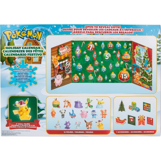 Jazwares Pokemon Advent Calendar - Adventes kalendārs