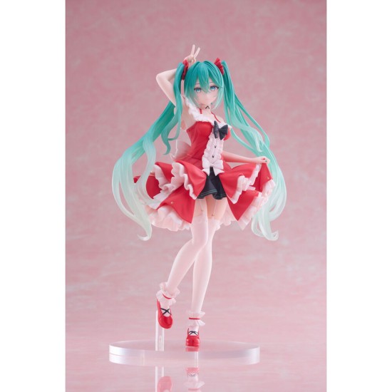 Taito Prize Hatsune Miku Ver. Fashion Lolita Figure 18cm - Hatsune Miku - Plastmasas figūriņa