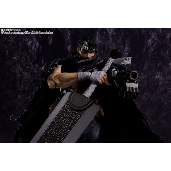 Tamashii Nations Berserk S.H. Figuarts (Berserker Armor) Action Figure 16cm - Guts - Plastmasas figūriņa