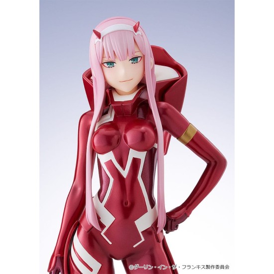 Good Smile Company Darling in the Franxx Party Ver. Pilot Suit Size L Figure 23cm - Zero Two Pop Up Parade - Plastmasas figūriņa