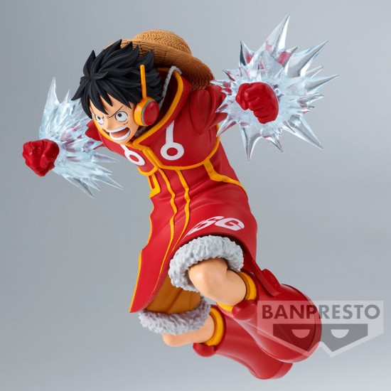 Banpresto One Piece Battle Record Figure 14cm - Monkey D.Luffy - Plastmasas figūriņa