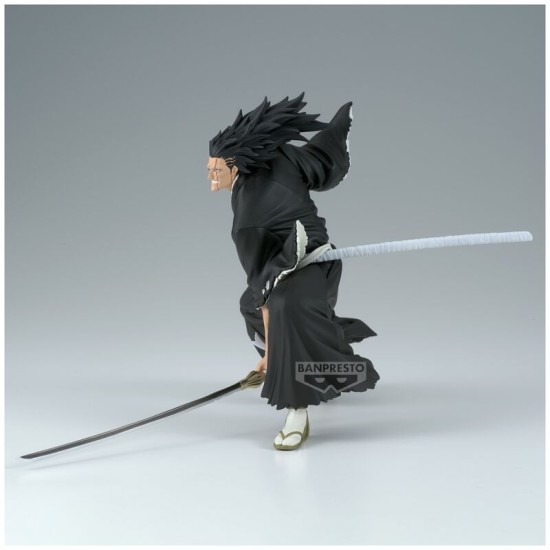 Banpresto Bleach Vibration Stars Figure 13cm - Kenpachi Zaraki - Plastmasas figūriņa