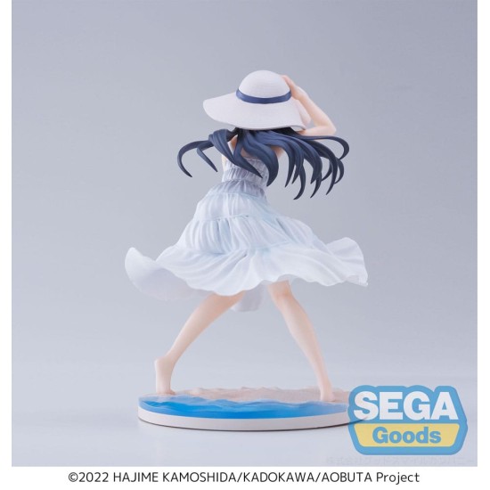 Sega Rascal Does Not Dream of a Bunny Girl Senpai Luminasta Ver. Summer Dress Figure 17cm - Mai Sakurajima - Plastmasas figūriņa