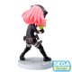 Sega Spy x Family Luminasta Figure 15cm - Anya Forger Playing Undercover - Plastmasas figūriņa