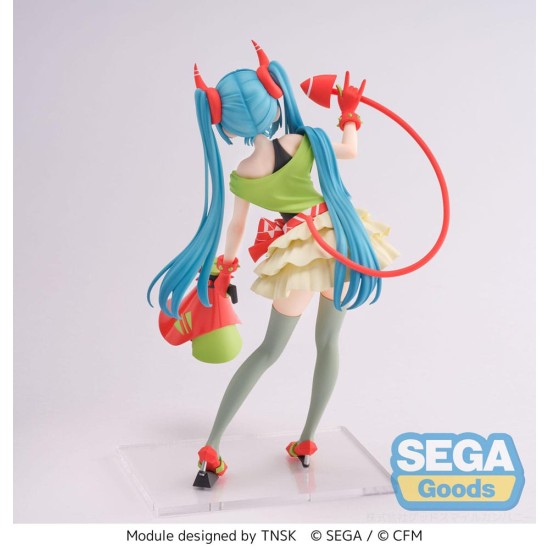 Sega Hatsune Miku Figurizma Project Diva-X Figure 22cm - Hatsune Miku / DE:MONSTAR T.R. - Plastmasas figūriņa