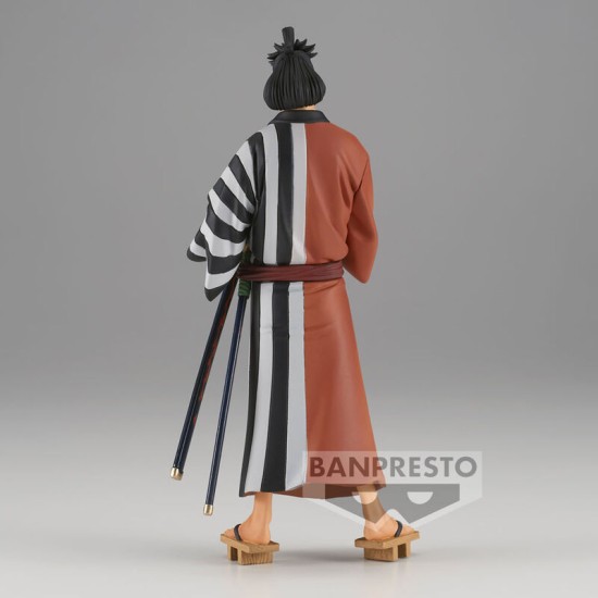 Banpresto One Piece DXF The Grandline Men Figure 17cm - Kin'emon - Plastmasas figūriņa