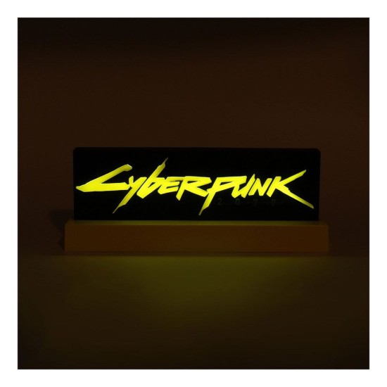 Neamedia Icons Cyberpunk 2077 LED Lamp 22cm (USB rechargeable battery / USB cable include) - Logo - LED lampa