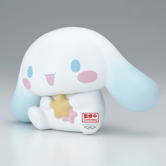 Banpresto Sanrio Characters Softmates Figure 15cm - Cinnamoroll - Plastmasas figūriņa