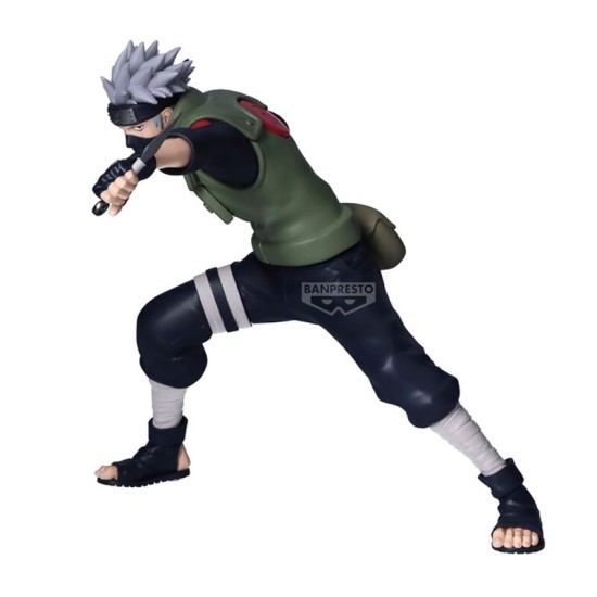 Banpresto Naruto Shippuden Vibration Stars Figure 13cm - Hatake Kakashi - Plastic figure