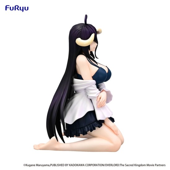 Furyu Overlord Noodle Stopper ver. Loungewear Figure 12cm - Albedo - Plastmasas figūriņa