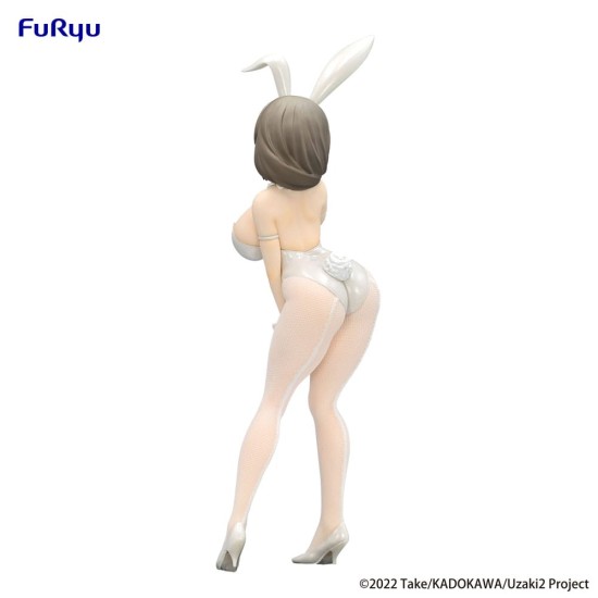 Furyu Uzaki-chan Wants to Hang Out! BiCute Bunnies Ver. White Pearl Figure 29cm - Tsuki Uzaki - Пластмассовая фигурка