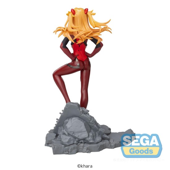 Sega Evangelion 3.0+1.0 Thrice Upon a Time Ver. 30th Anniversary Luminasta Figure 23cm - Asuka Shikinami Langley Vignetteum - Plastmasas figūriņa