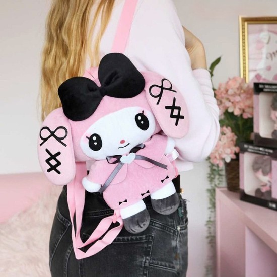 Hello Kitty Plush Backpack 25cm - Rozā My Melody - Plīša mugursoma
