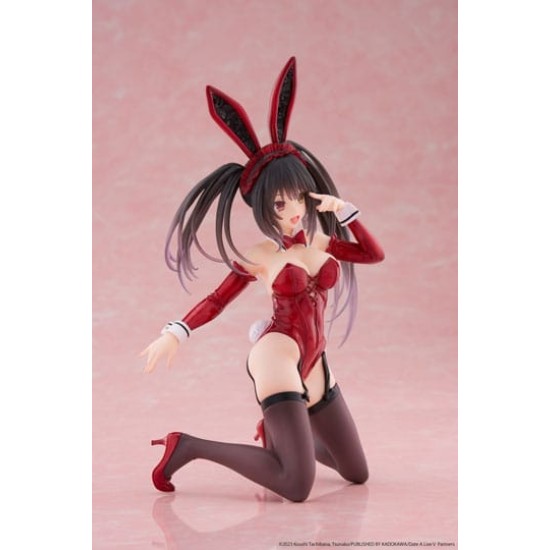 Taito Prize Date A Live Cute Ver. Bunny Figure 13cm - Kurumi Tokisaki - Пластмассовая фигурка
