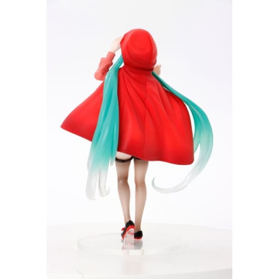Taito Prize Hatsune Miku Wonderland Ver. Little Red Riding Hood Figure 18cm - Hatsune Miku - Plastmasas figūriņa