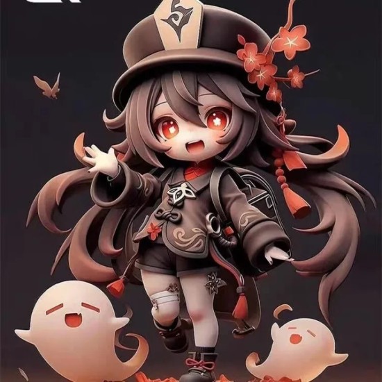 Genshin Impact Figure 16cm - Hu Tao - Plastmasas figūriņa