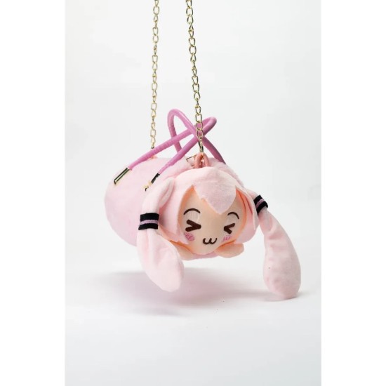 Hatsune Miku Plush Bag - Pink