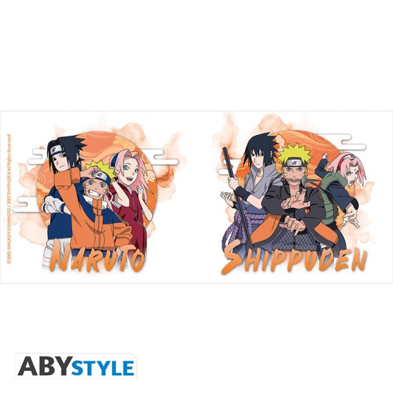 ABYstyle Naruto Shippuden King Size Ceramic Mug 460ml - Past and present