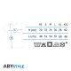 ABYstyle One-Punch Man Saitama Fun T-shirt - S izmērs / Melns - Vīriešu kokvilnas T-krekls