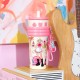 Pop Mart Peach Riot Rush Hour Series Thermos Mug with Straw 735ml - Termokrūze ar salmiņu