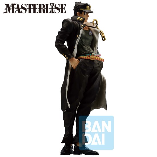 Banpresto Jojo's Bizarre Adventure Stardust Crusaders Ichibansho Figure 27cm - Jotaro Kujo - Пластмассовая фигурка