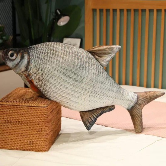 Fish-Shaped Pillow Crucian Carp 56cm - Decorative pillow / Soft Toy