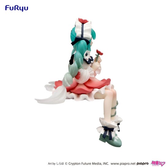 Furyu Hatsune Miku Noodle Stopper Ver. Flower Fairy Anemone Figure 14cm - Hatsune Miku - Plastmasas figūriņa