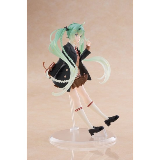 Taito Prize Hatsune Miku Ver. Fashion Preppy Figure 18cm - Hatsune Miku - Plastmasas figūriņa