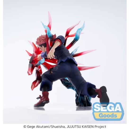 Sega Jujutsu Kaisen Luminasta Figure 16cm - Yuji Itadori Black Flash - Plastmasas figūriņa