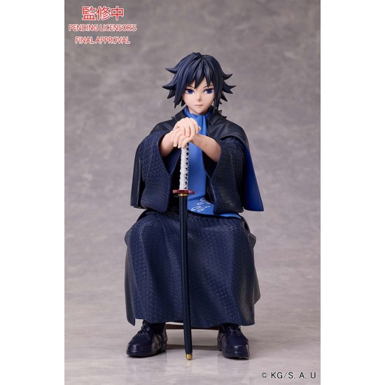 Aniplex Demon Slayer Kimetsu no Yaiba Figure 16cm - Giyu Tomioka - Plastmasas figūriņa