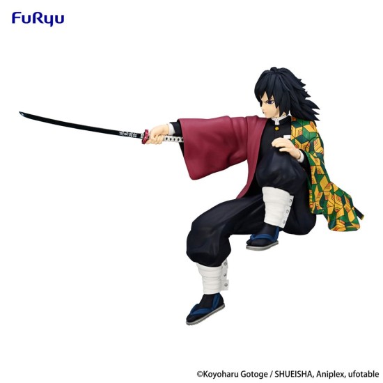 Furyu Demon Slayer Kimetsu no Yaiba Noodle Stopper Figure 14cm - Giyu Tomioka - Plastmasas figūriņa