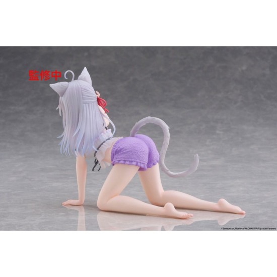 Taito Prize Alya Sometimes Hides Her Feelings in Russian Desktop Cute Figure Alya Cat Ear Ver. Roomwear Figure 13cm - Alya - Plastmasas figūriņa