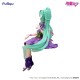 Furyu Hatsune Miku Noodle Stopper Flower Fairy Cosmos Ver. Purple Color Figure 14cm - Hatsune Miku - Plastmasas figūriņa