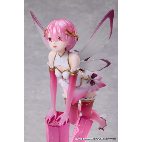 Elcoco Re:Zero Starting Life in Another World 1/7 Figure 21cm - Ram Jewel Princess - Plastic figure